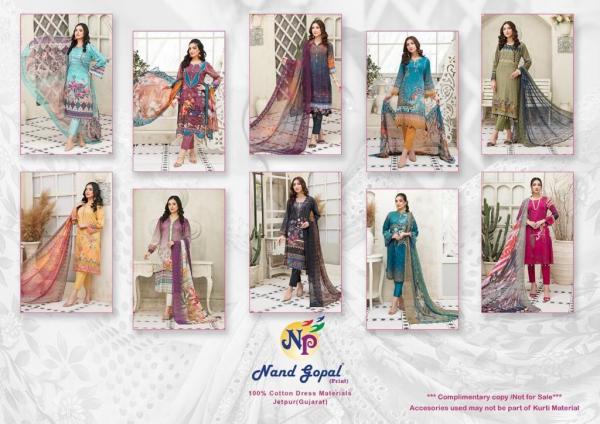 Nand Gopal Nazakat Vol-1 Cotton Printed Designer Dress Material